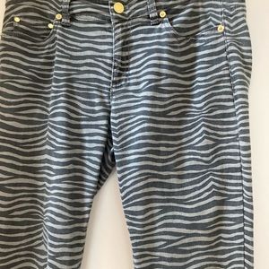 Michael Kors Zebra Jeans